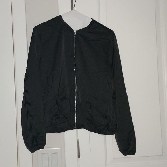 None Jackets & Blazers - Black thin jacket